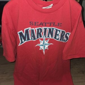 Lee Red Seattle Mariners Short Sleeve Tee